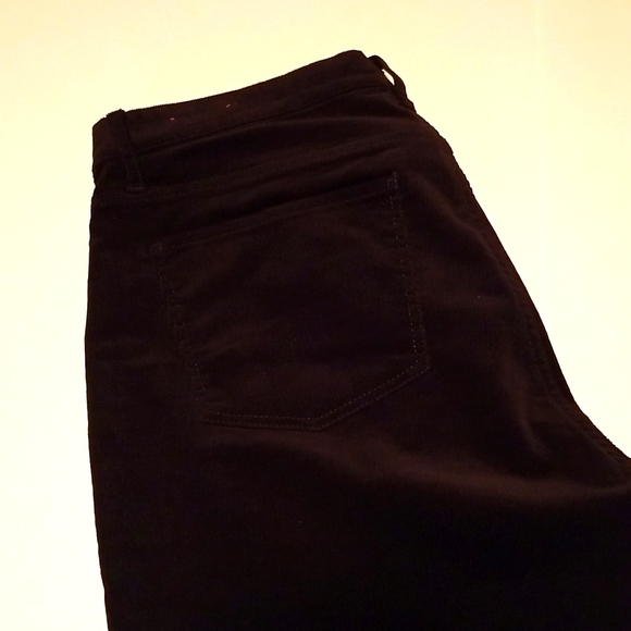 NWOT Talbots Stretch Corduroy Straight Leg Pant Size 10L - Picture 5 of 6